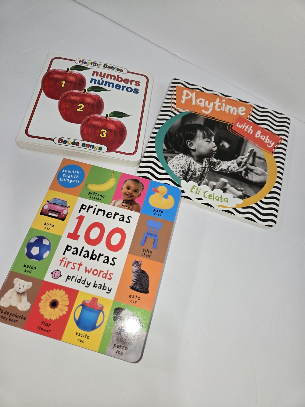 First Words Board Book Bundle - Multicolor Kids Learning Set